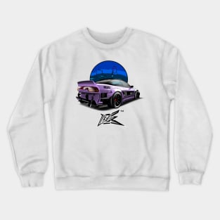 240SX nismo silvia s13 pandem purple Crewneck Sweatshirt